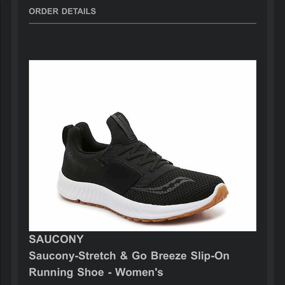 Saucony stretch and go breeze slip on